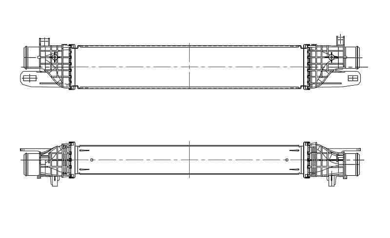 NRF Laddluftkylare 309096