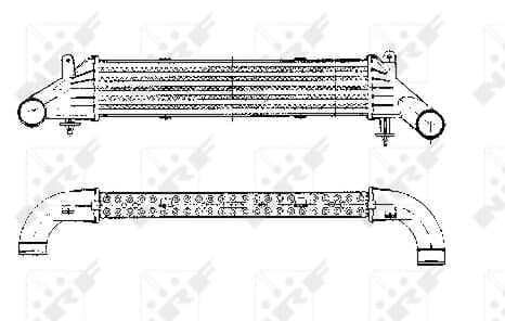 NRF Laddluftkylare 30440