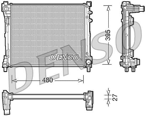 Denso Kylare, motorkylning DRM13014