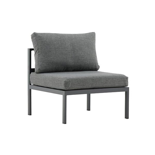 Venture Design Mittdel Copacabana Utomhus Svart alu / grå dyna 9284-408