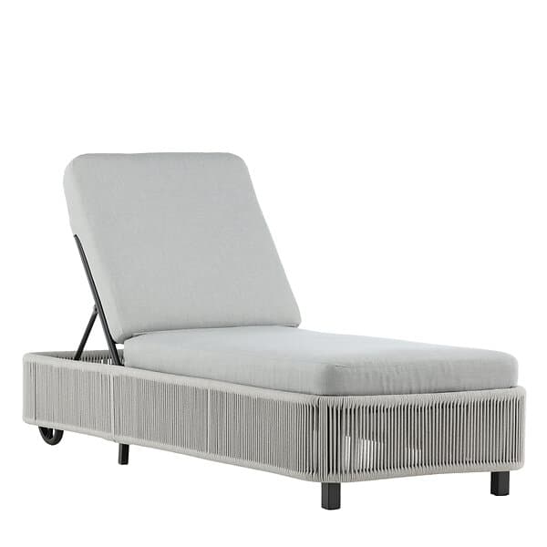 Venture Design Solsäng Vaiana Virya Sun Lounge inc. Cushion- Black / Grey Rope 2083-408