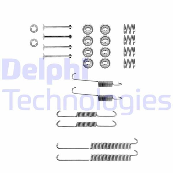 Tillbehörssats, bromsbackar Delphi LY1180