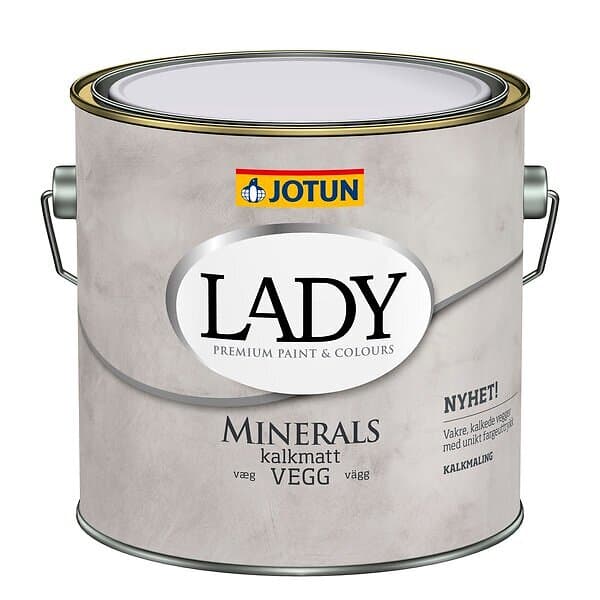 Jotun Lady Minerals kalkmaling 01 a-base 2.7l