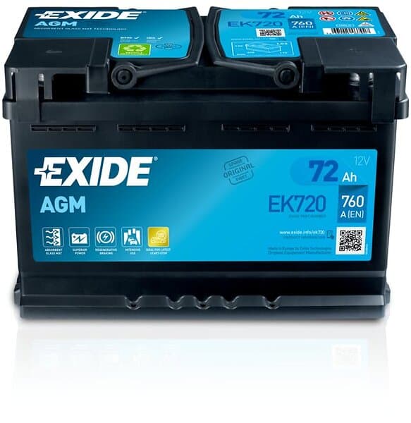 Exide Batteri EK720