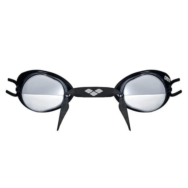 Arena Swedix Mirror Swimming Goggles Svart