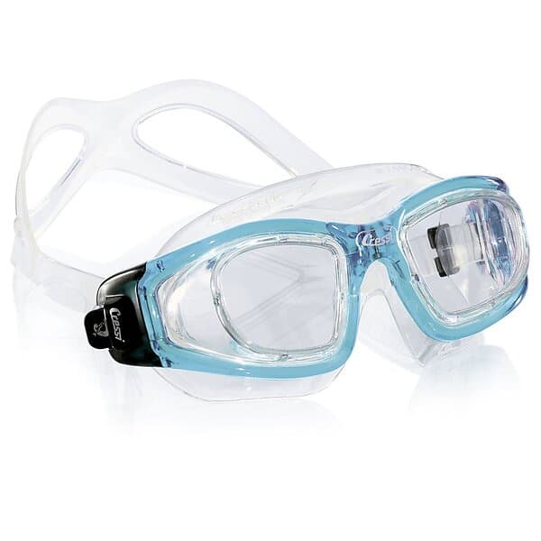 Cressi Galileo Glass Swimming Mask Blå