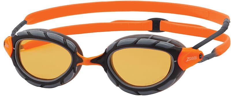 Zoggs Predator Pol Ultra Adult Goggles Orange,Grå Small