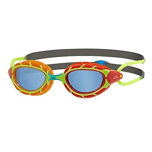 Zoggs Predator Swimming Goggles Junior Röd