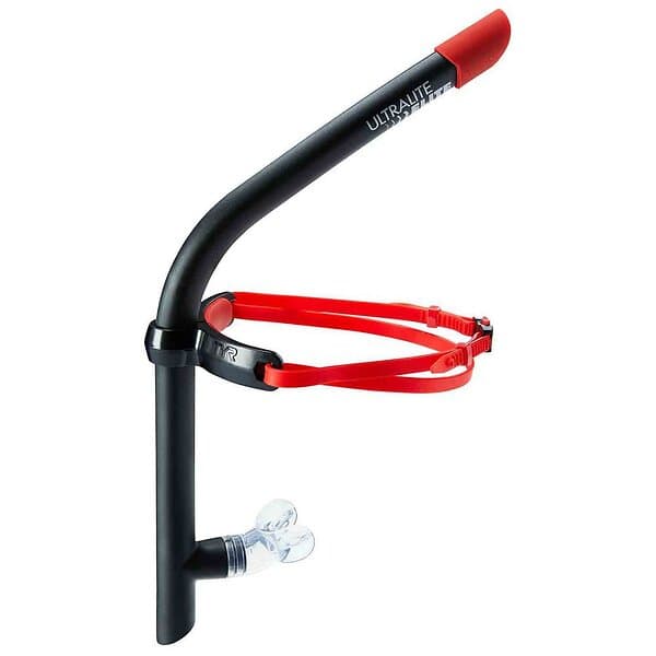 TYR Ultralite Elite Snorkel Röd,Svart