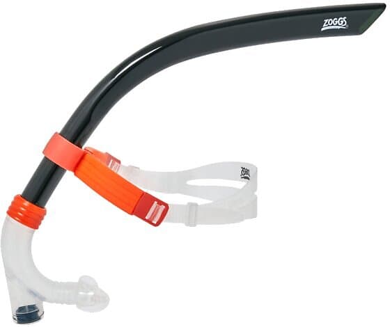 Zoggs Centre Line Frontal Snorkel Vit,Svart