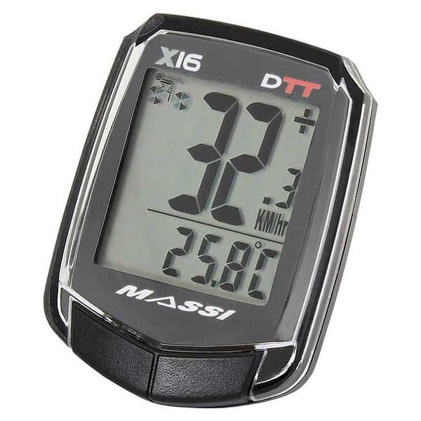 Massi 9,0 Functions Wireless Cycling Computer Svart