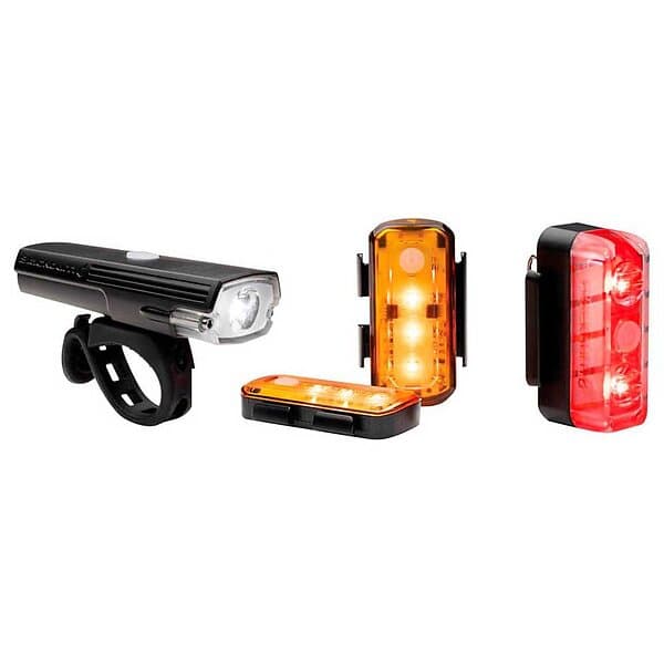 Blackburn Luminate 360 Light Set Svart 400 Lumens / 65 Lumens