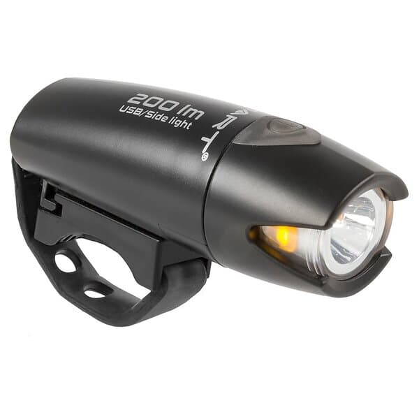 Smart Polaris Usb Front Light Svart 200 Lumens