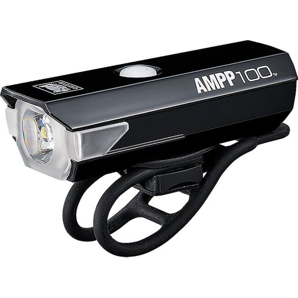 Cateye Ampp100 Front Light Svart 100 Lumens