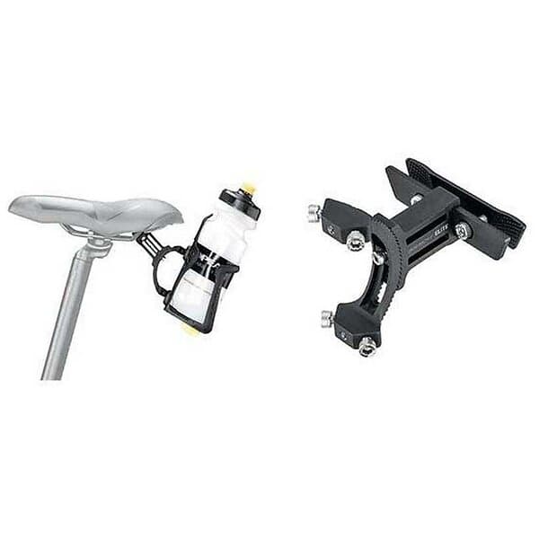 Topeak Omni Backup Elite Bottle Cage Grå