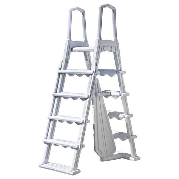 Gre Above-ground Pool Ladder Silver 122-132 cm