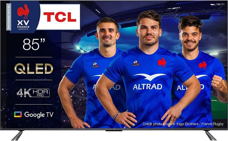 TCL 85QLED770 85" 4K Ultra HD (3840x2160) QLED Google TV