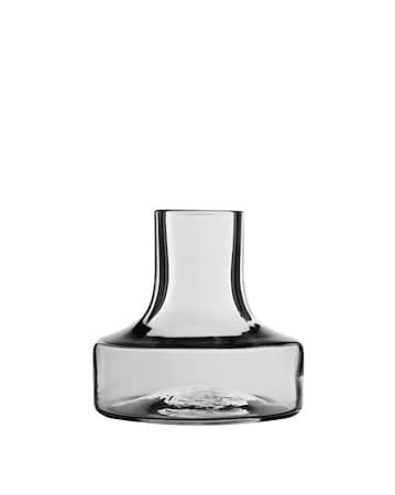 Skrufs Glasbruk Kolonn Vas Slät 7,7 cm Klar
