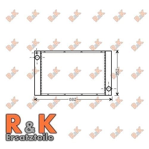 AVA Kylare, motorkylning QUALITY COOLING BWA2333