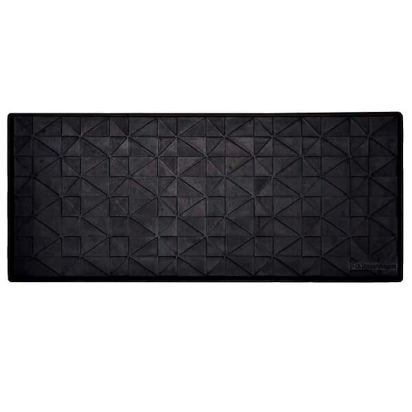 Tica Copenhagen Graphic Skomatta L, Svart Gummi