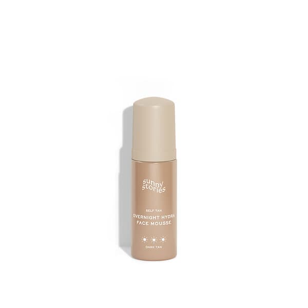 Sunny Stories Self Tan Overnight Hydra Face Mousse Dark 50ml
