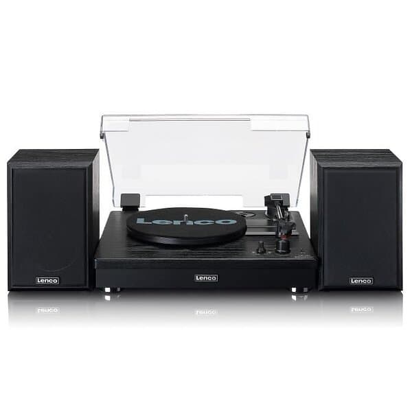 Lenco LS-101 Skivspelare, Svart