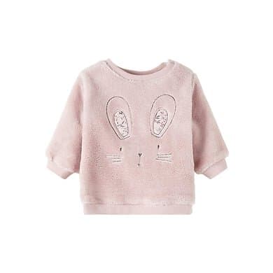 name it Sweatshirt Teddy Nbfnola Bränd lila