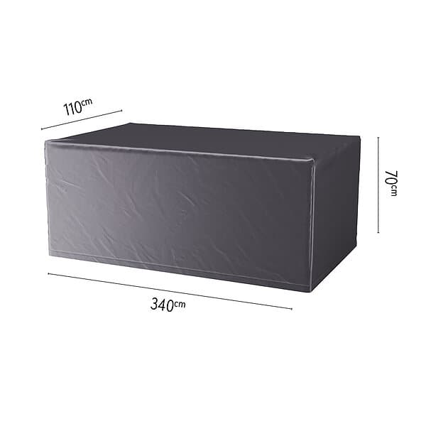 Aerocover möbelskydd till bord, 340x110 cm H70 cm
