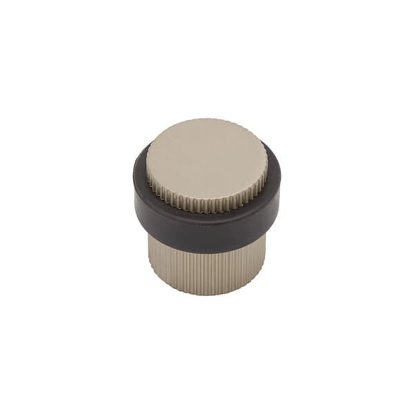 Beslag Design Helix Stripe Dörrstopp, Rostfri look Aluminium