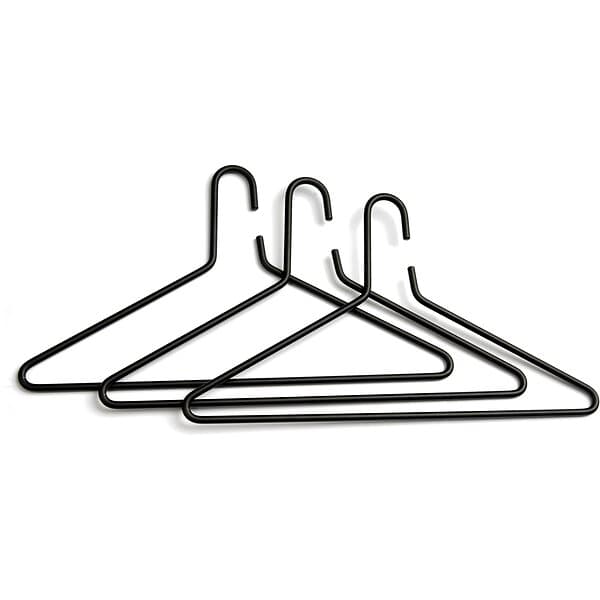 Essem Design Triangle Galge 3-pack, Svart struktur Stål