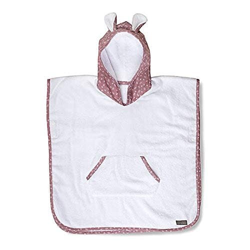 Nordic Vinter&Bloom badponcho Leaf, soft pink