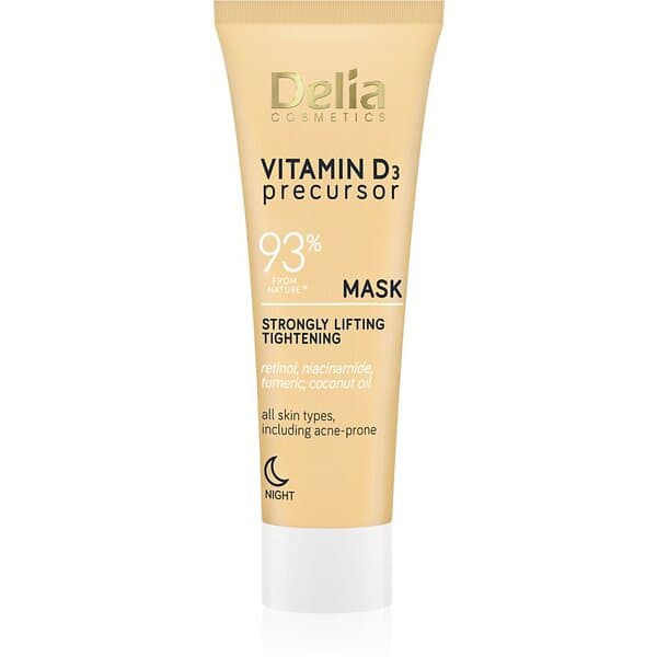 Delia Cosmetics Vitamin D3 Precursor Lyftande Mask 50ml