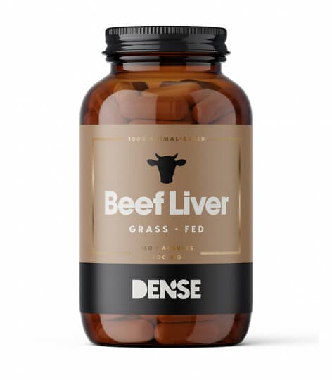 Dense Beef Liver 180 kapslar