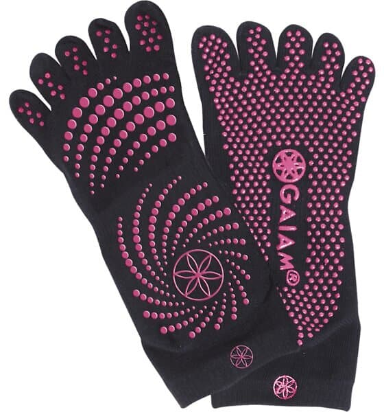 Gaiam Grippy Yoga Socks
