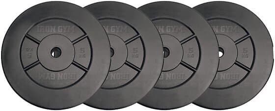 Iron Gym Plate Set 4x5kg
