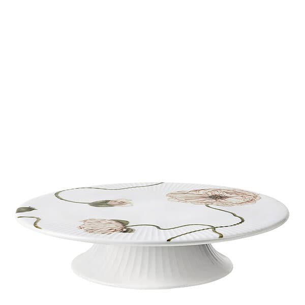 Kähler Hammershøi Poppy Tårtfat 30 cm Vit