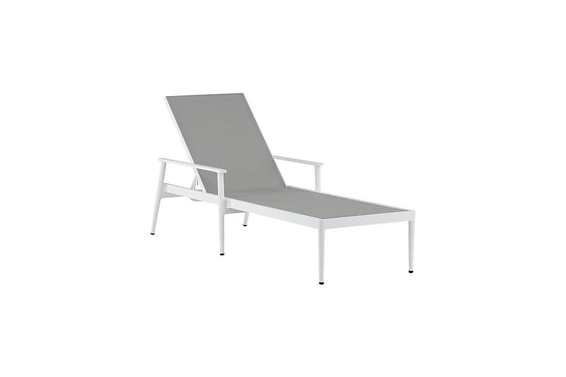 Venture Home BREAK Solsäng 189 cm Vit/Grå