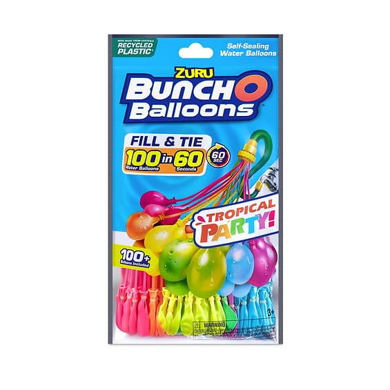 Zuru Bunch O 'Balloons Tropical Party 100-pack