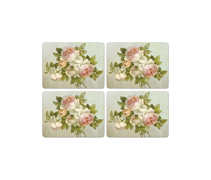 Pimpernel Antique Rose Bordstablett 4-pack