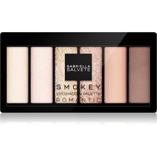 Gabriella Salvete Eyeshadow 6 Shades Palette Palett för ögonskugga Skugga 02 Romantic 12g female