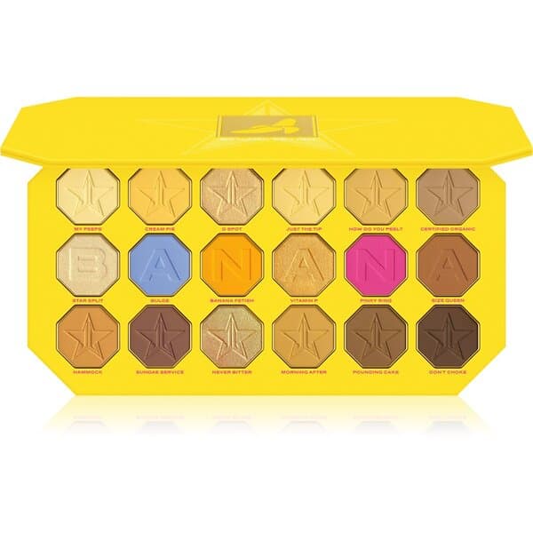 Jeffree Star Cosmetics Banana Fetish Palett för ögonskugga 18x1,5g female