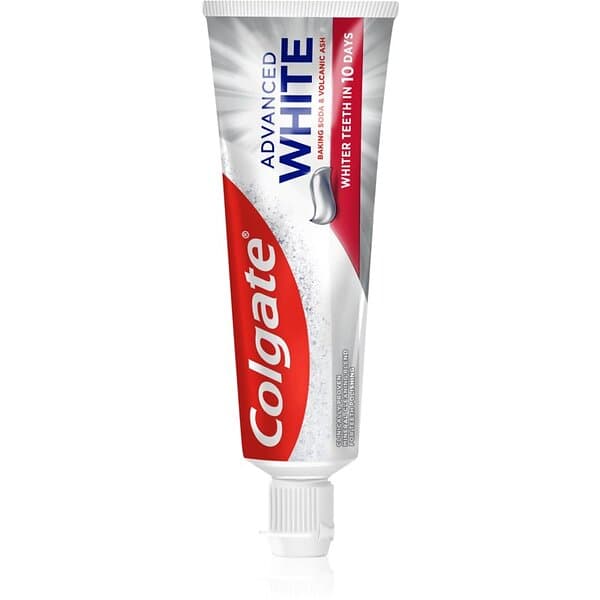 Colgate Advanced White Volcanic Ash and Baking Soda Organisk tandkräm 75x1ml male