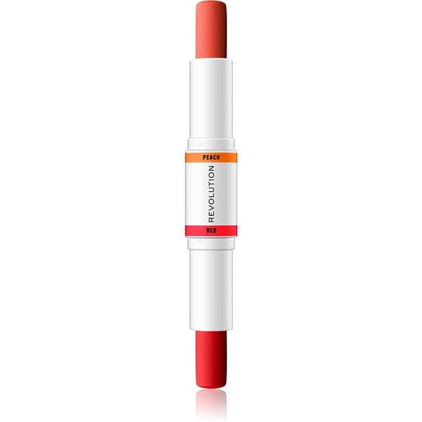 Makeup Revolution Colour Correcting Korrigeringsstift för jämn hudton Skugga Red & Peach 2x4,3g female