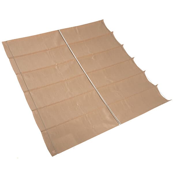 Coolfit solsegel harmonica 200x300cm off-white