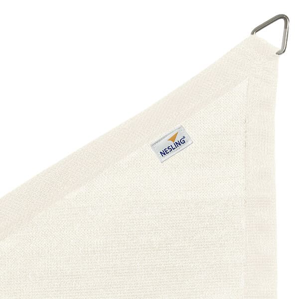 Coolfit solsegel triangulärt 90° 500x710cm off-white