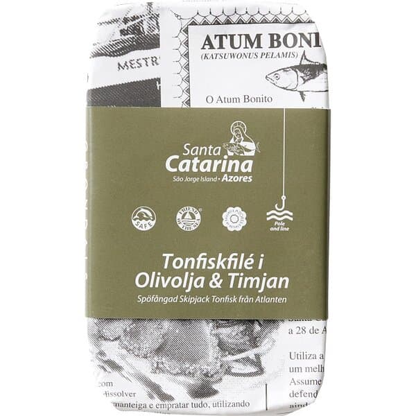 Santa Catarina Tonfisk i Olivolja & Timjan 120g