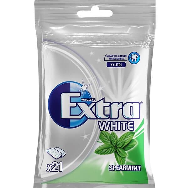 EXTRA Professional White Spearmint påse 21 st