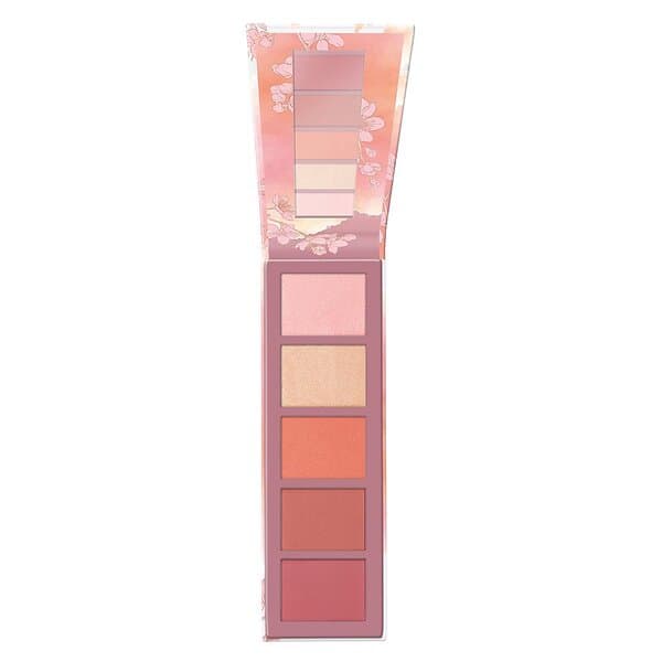 Essence Peachy Blossom palett med highlighters och rouge 15g female
