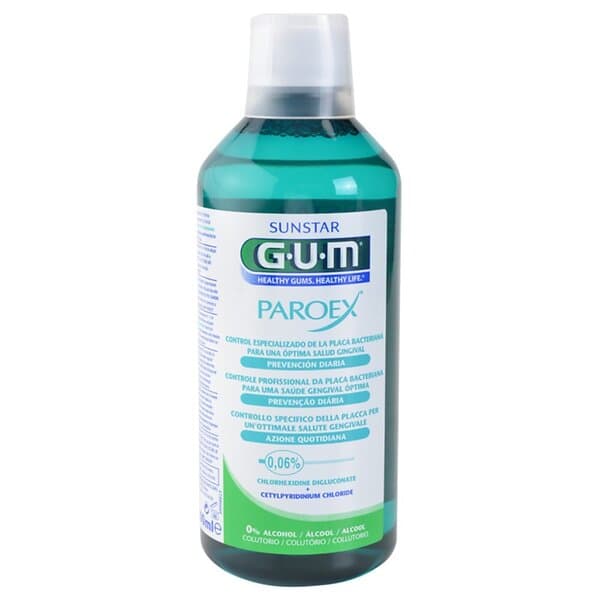 GUM Paroex Munvatten För att behandla parodontit 500ml