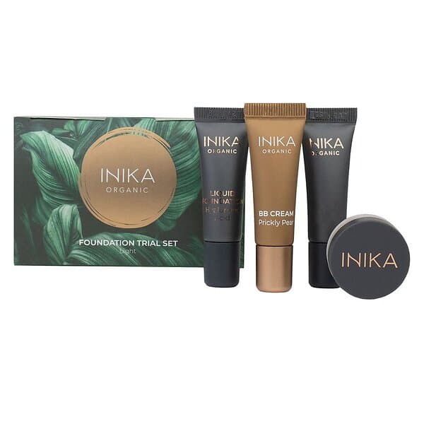 INIKA Organic Foundation Trial Set Light